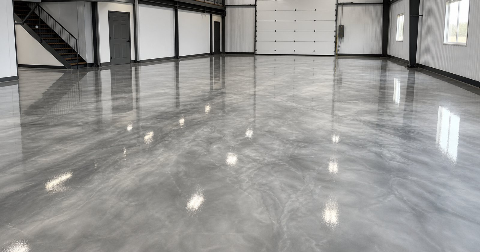 Commercial epoxy floor